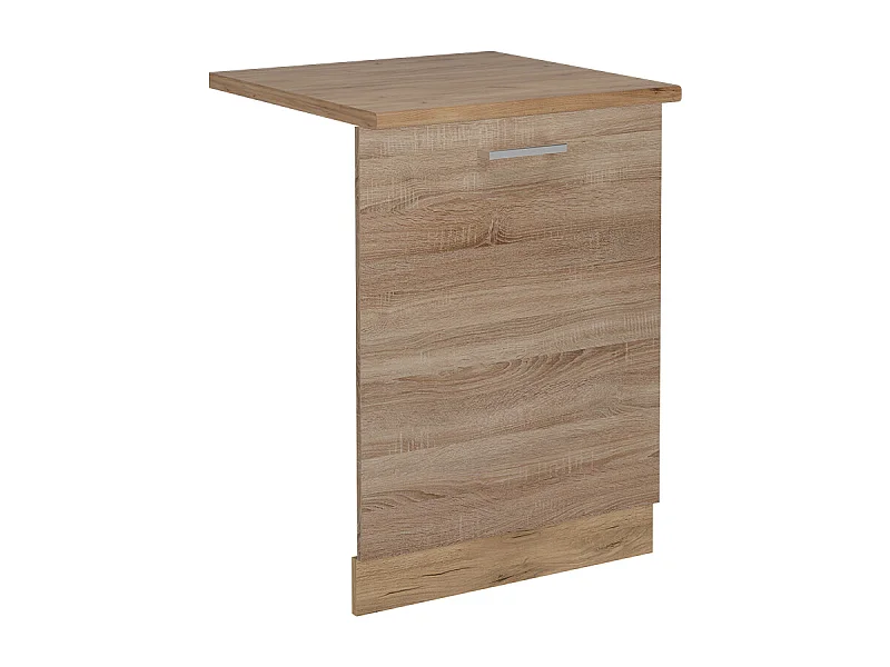 Façade de lave-vaisselle sonoma 60x1.6x81.8 r-line