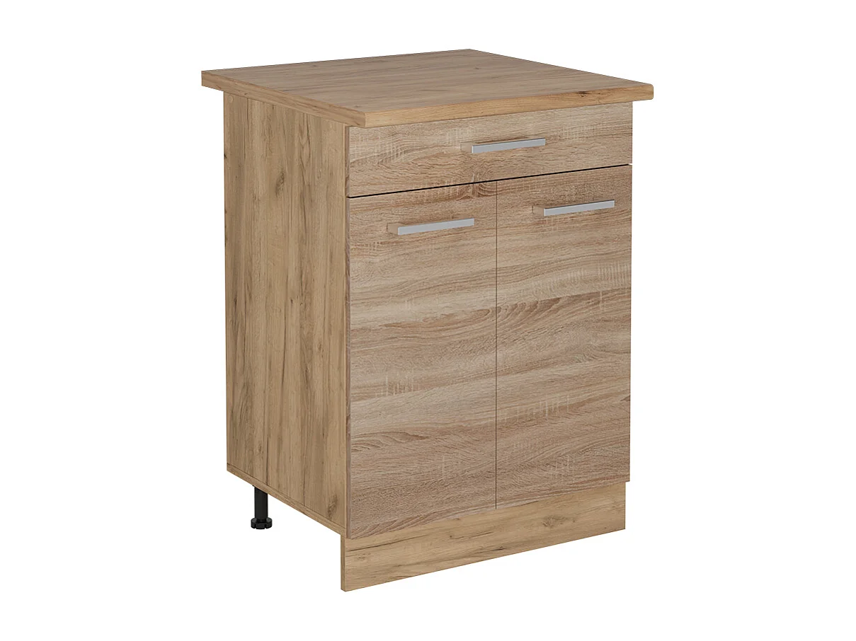 Küchenunterschrank sonoma 60x60x81.6 r-line