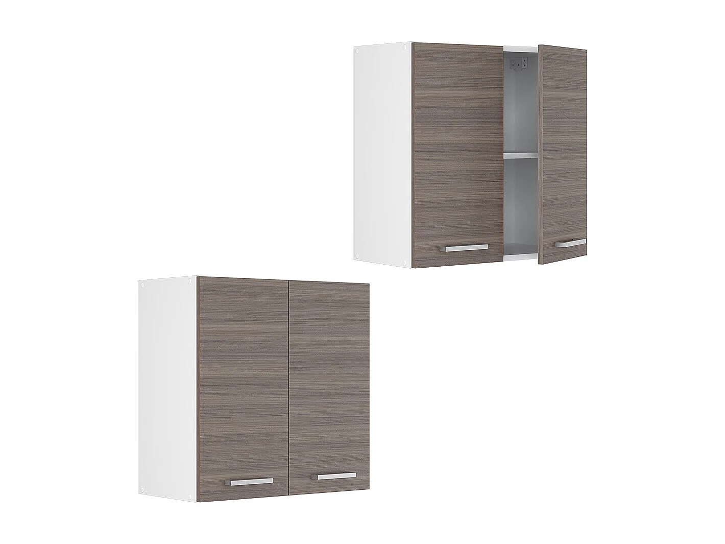 Elément haut de cuisine gris noble 60x31x60 r-line