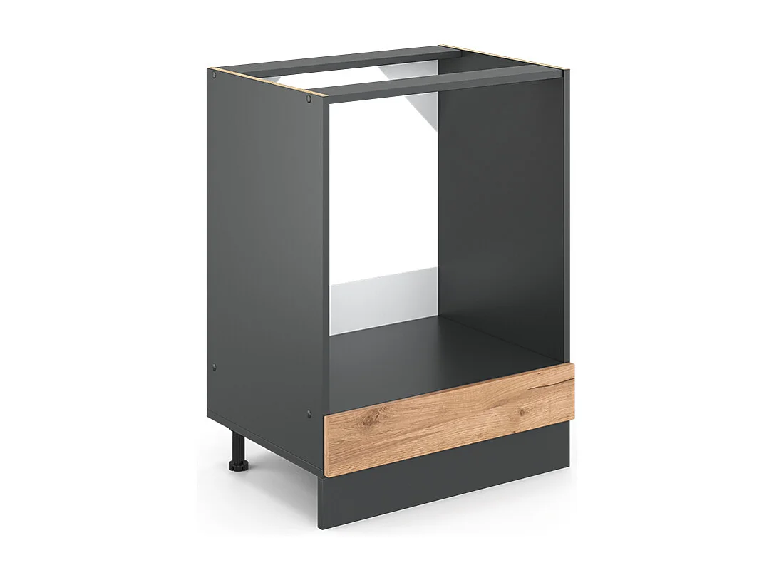 Mobile per forno da incasso quercia dorata 60x60x81.6 r-line