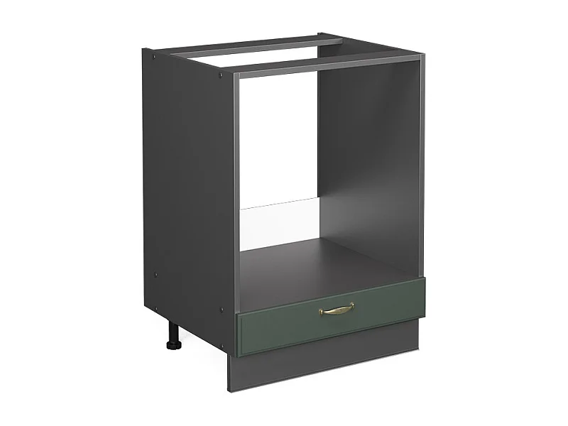 Meuble pour four vert or campagne 60x51.6x82 fame-line