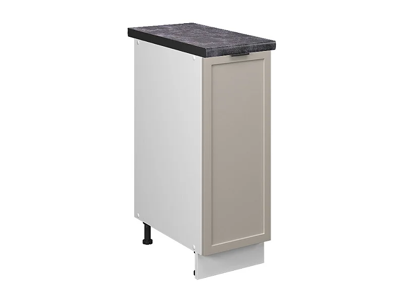 Meuble de cuisine grisbeige 30x60x82 fame-line