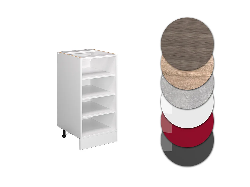 Etagère de cuisine blanc 40x46x81.6 r-line
