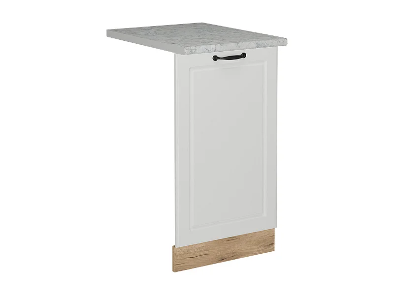 Pannello frontale della lavastoviglie bianco casa di campagna 45x1.6x81.8 r-line