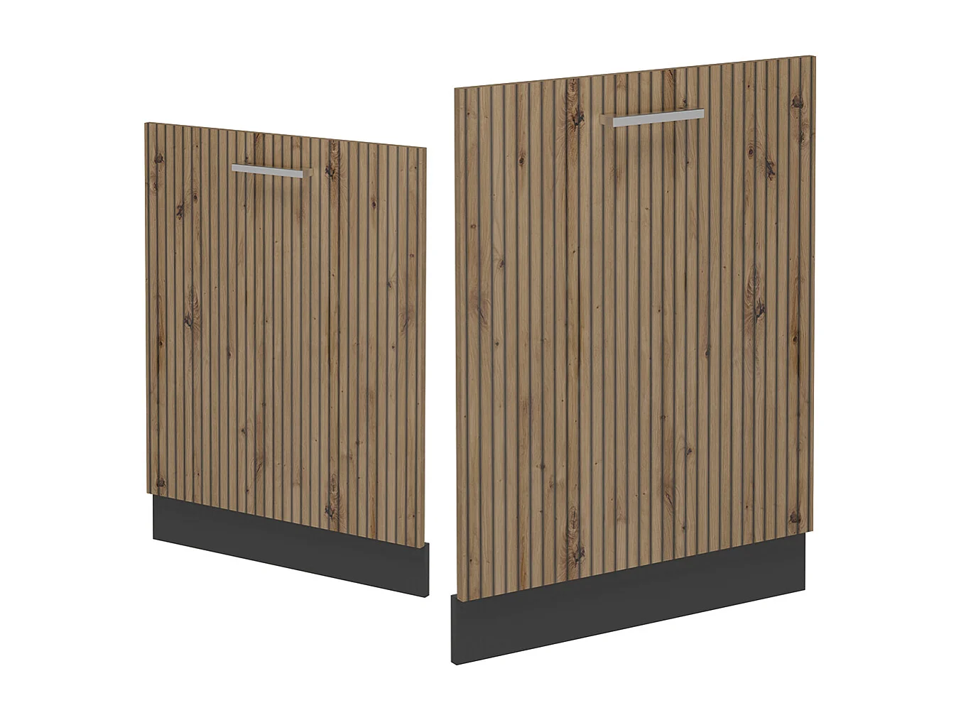 Pannello frontale della lavastoviglie rovere artigianale 60x1.6x81.8 r-line