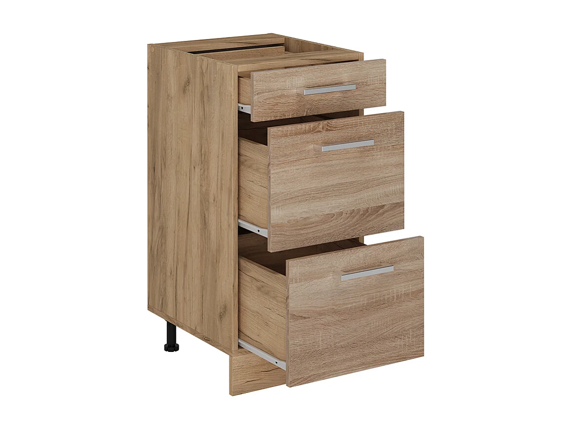 Mueble bajo de cocina sonoma 40x46x81.6 r-line