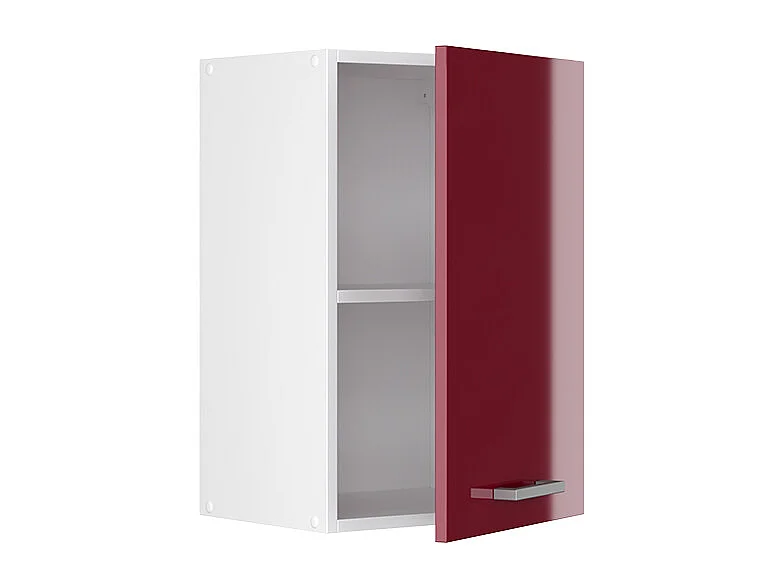 Hängeschrank rot hochglanz 40x31x60 r-line
