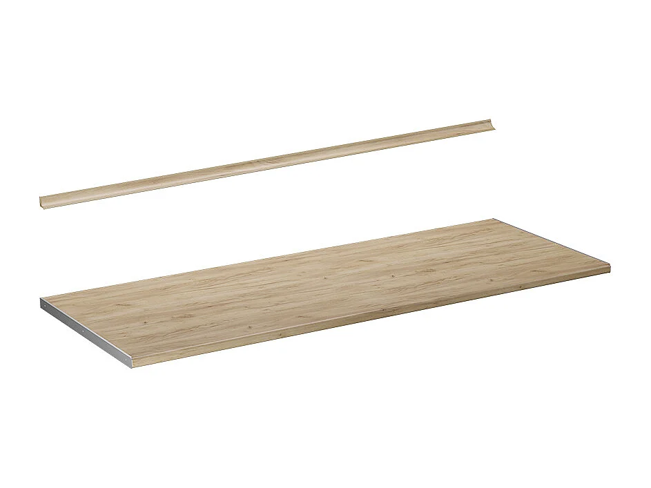 Plan de travail cuisine chêne de force doré 160x60x2.8 r-line