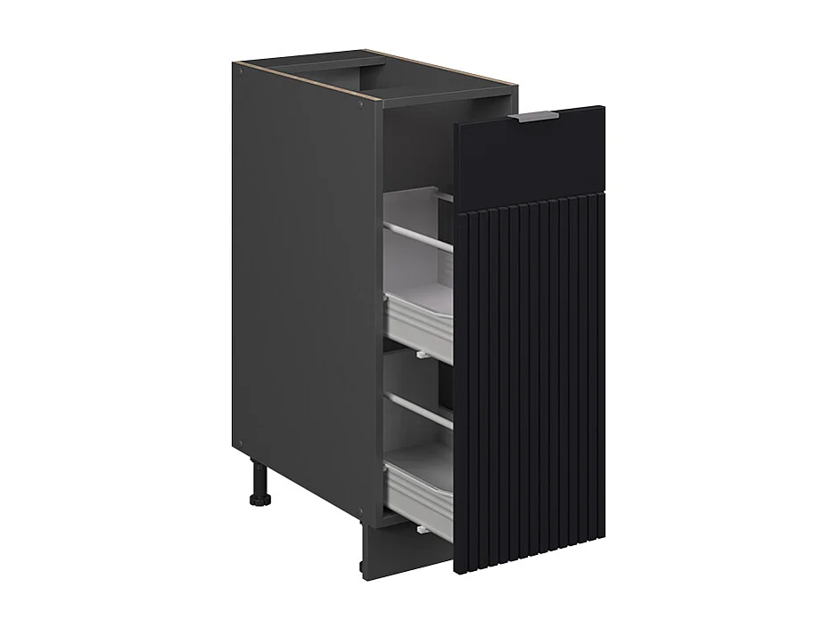 Armario de farmacia rayas negras 30x60x82 fame-line