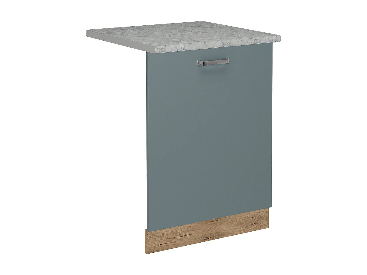 Façade de lave-vaisselle bleu-gris 60x1.6x81.8 r-line