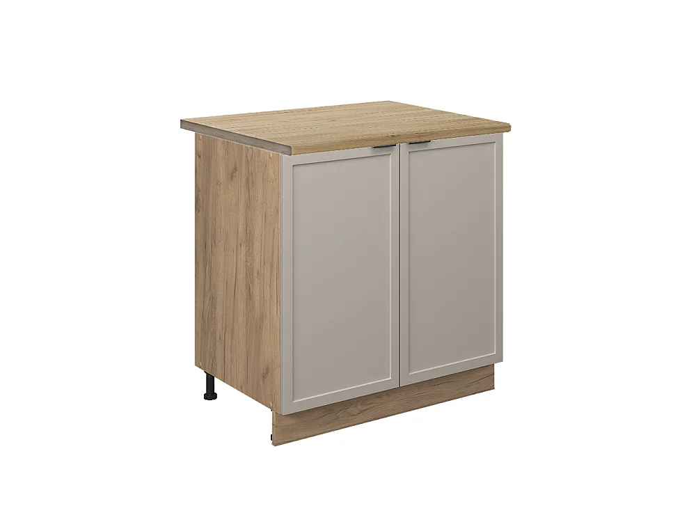 Keukenonderkast grijsbeige 80x60x82 fame-line