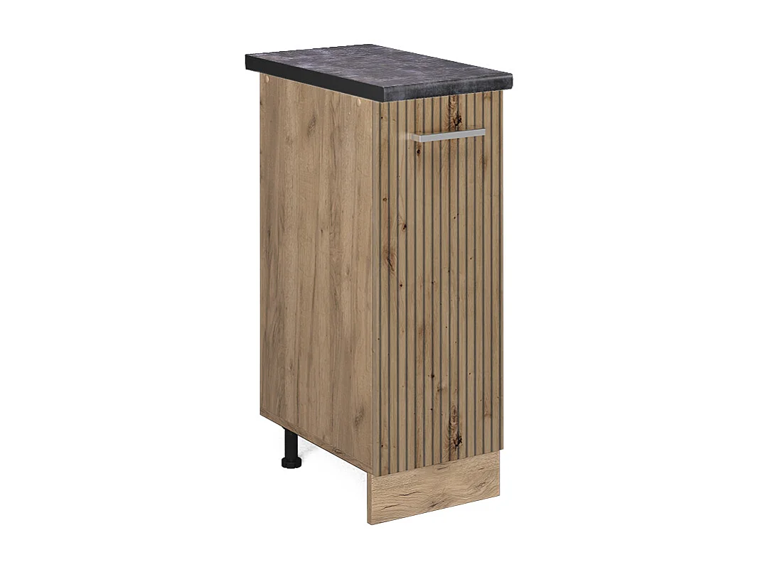 Armario de farmacia roble artesanal 30x60x81.6 r-line