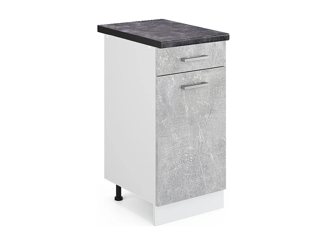 Meuble cuisine béton 40x60x81.6 r-line