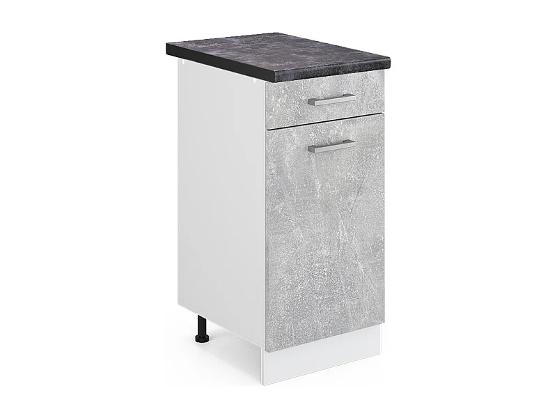 Keukenonderkast beton 40x60x81.6 r-line