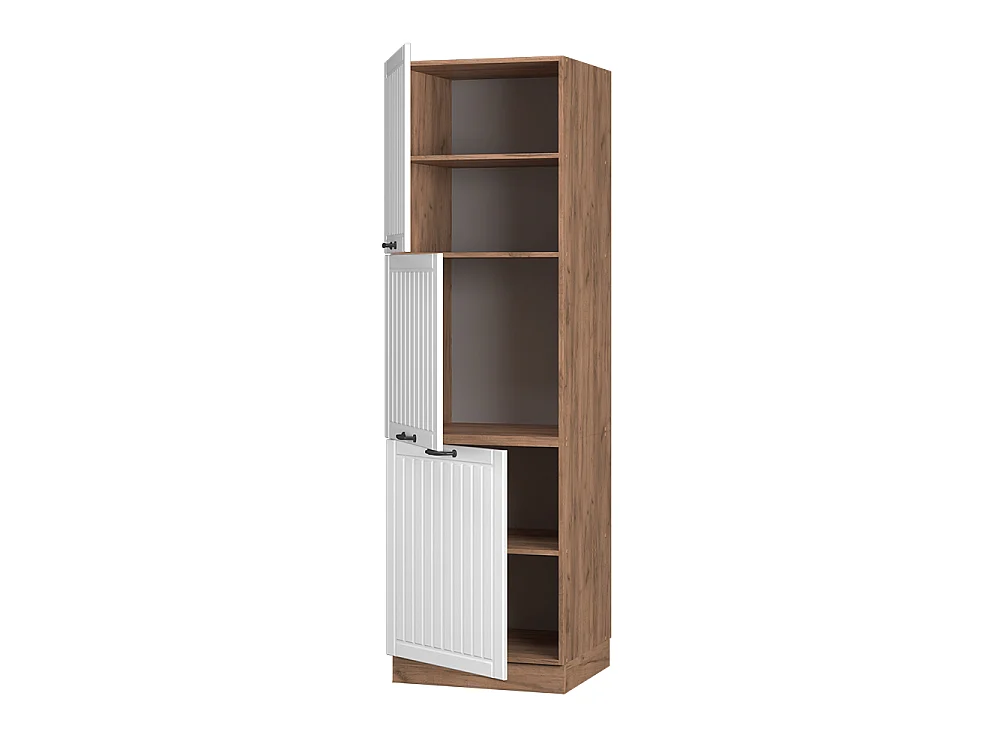 Armoire haute blanc campagne/chêne doré 60x58.1x206.8 fame-line