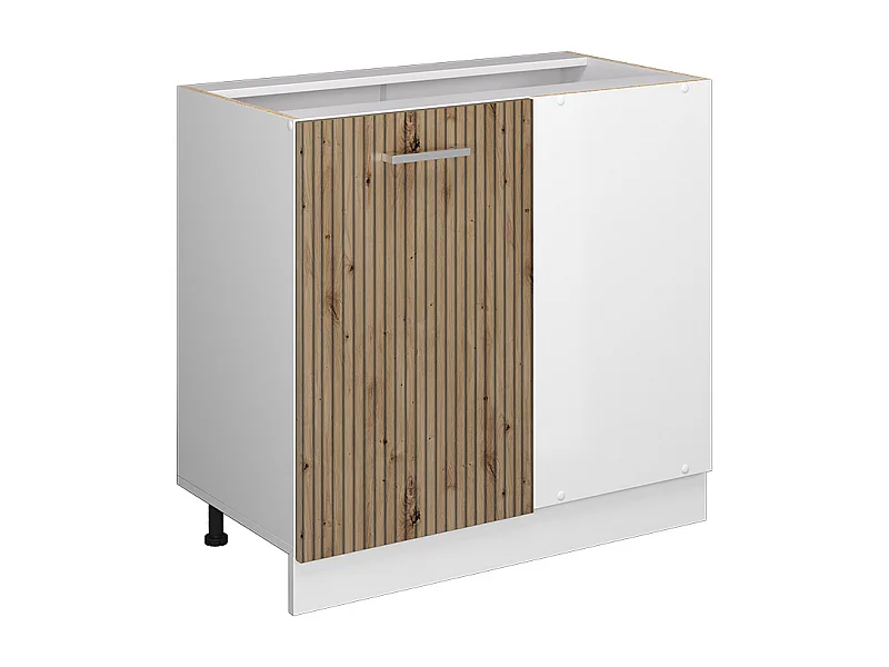 Mobile ad angolo cucina rovere artigianale 86x46x81.6 r-line