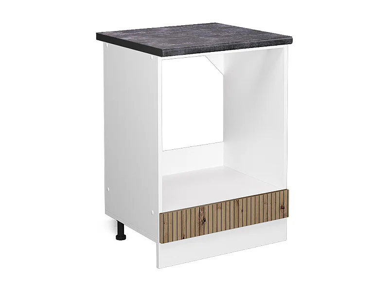 Armario para horno empotrado roble artesanal 60x60x81.6 r-line