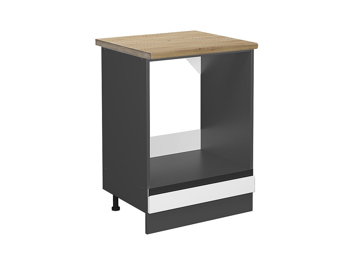 Meuble pour four blanc 60x60x81.6 r-line