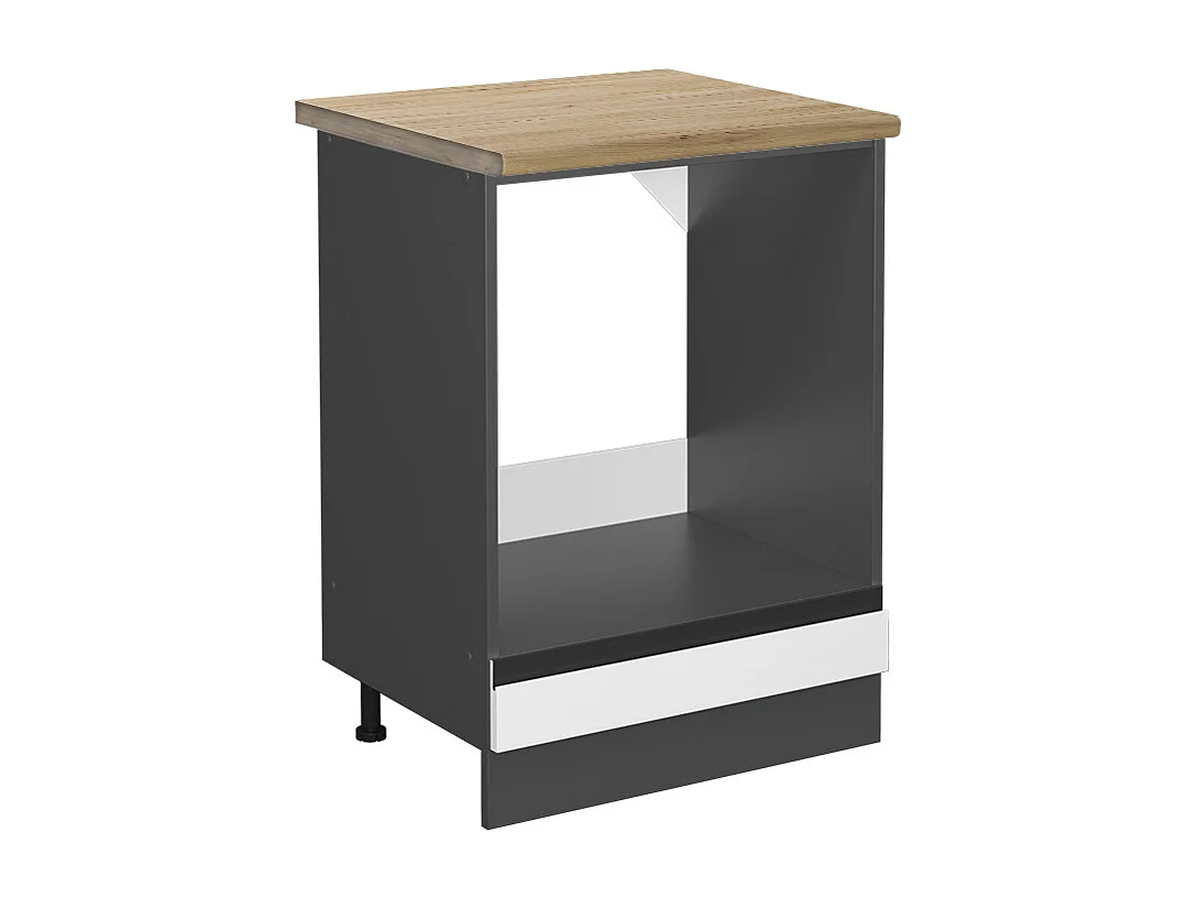 Meuble pour four blanc 60x60x81.6 r-line