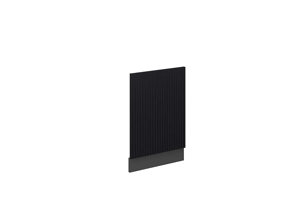 Front panel black striped 45x1.6x67.4 fame-line