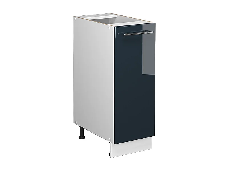 Armario de farmacia azul oscuro alto brillo 30x51.6x82 fame-line