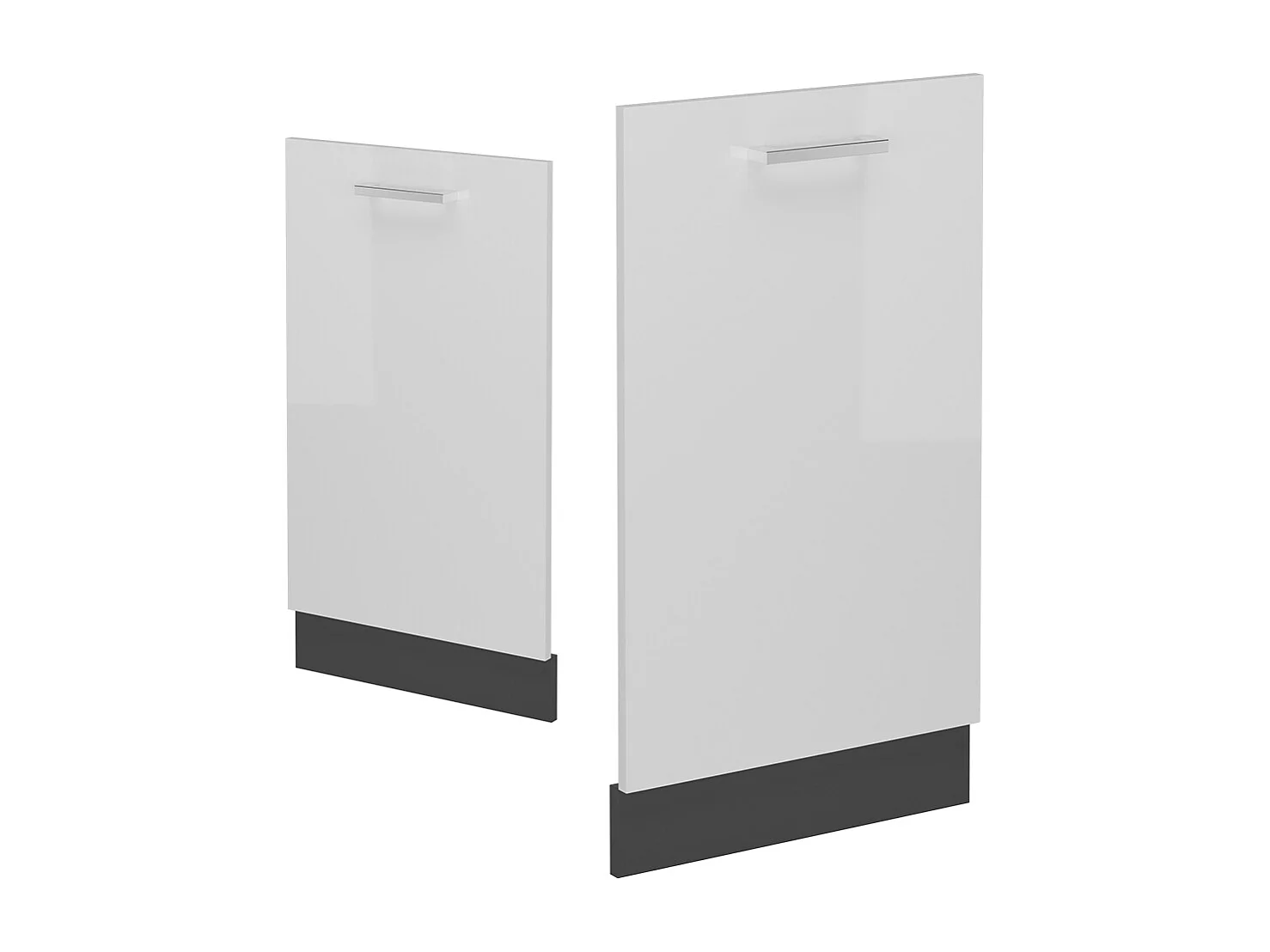 Panel frontal blanco alto brillo 45x1.6x81.8 r-line