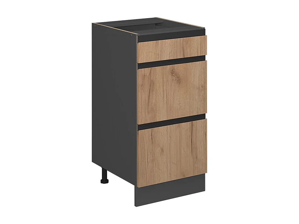 Mobiletto base per cucina quercia dorata 40x46x81.6 r-line