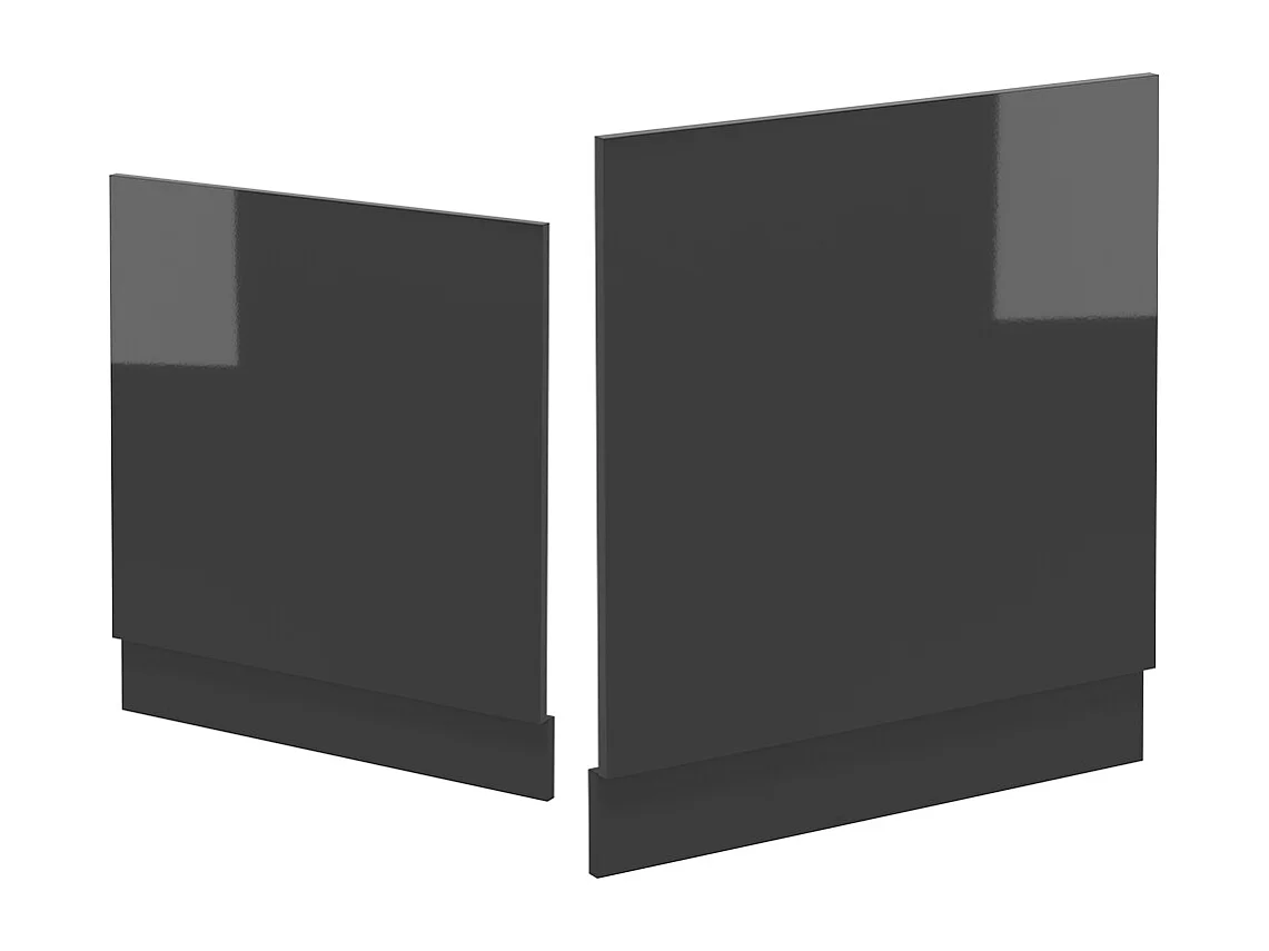 Panel frontal antracita alto brillo 60x1.6x57.2 r-line