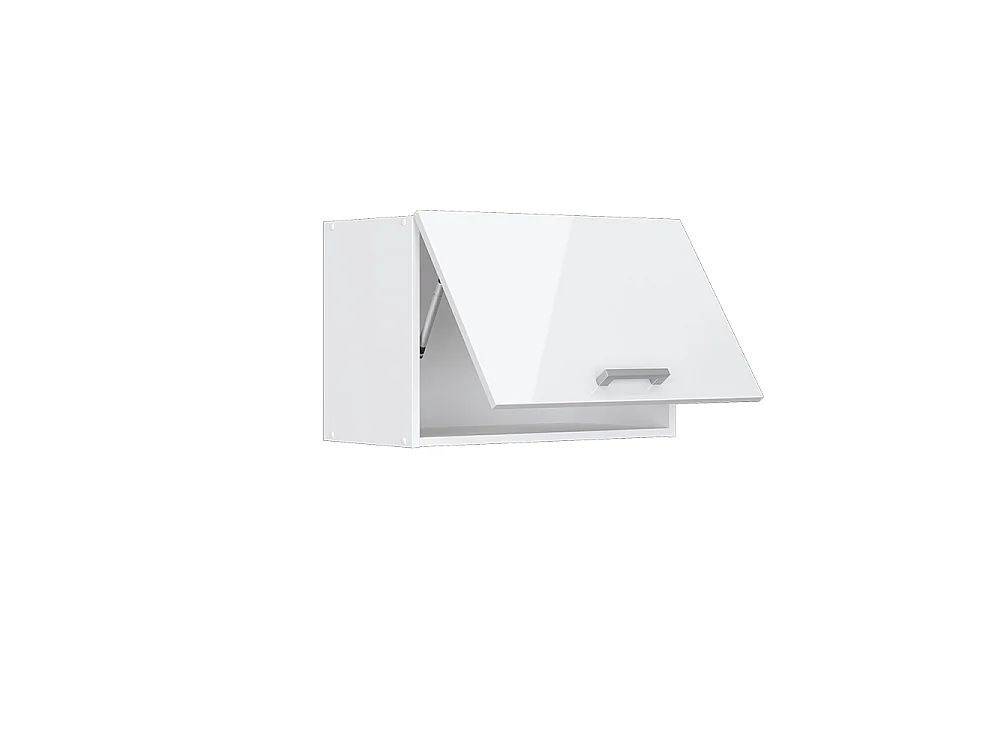Elément haut de cuisine blanc haute brillance 60x31x40 r-line