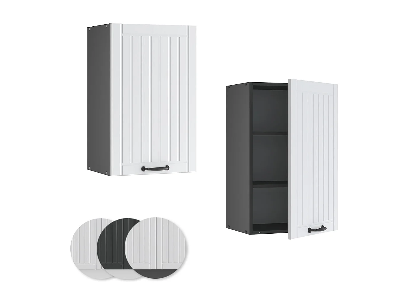 Armario colgante blanco casa de campo 45x34.1x72 fame-line