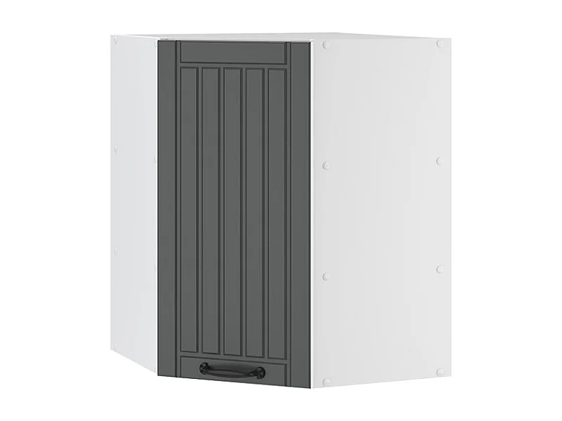 Armario colgante de esquina antracita casa de campo 57x34.1x72 fame-line