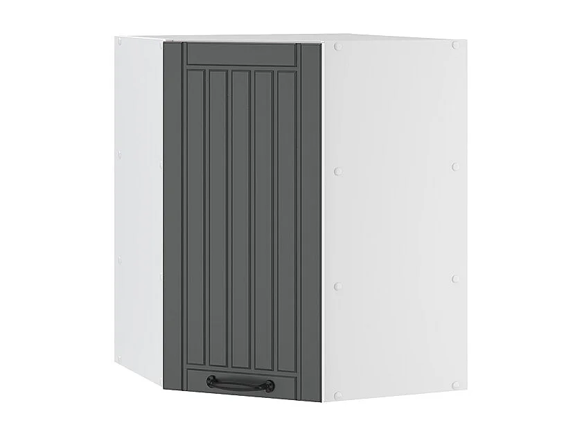 Armario colgante de esquina antracita casa de campo 57x34.1x72 fame-line