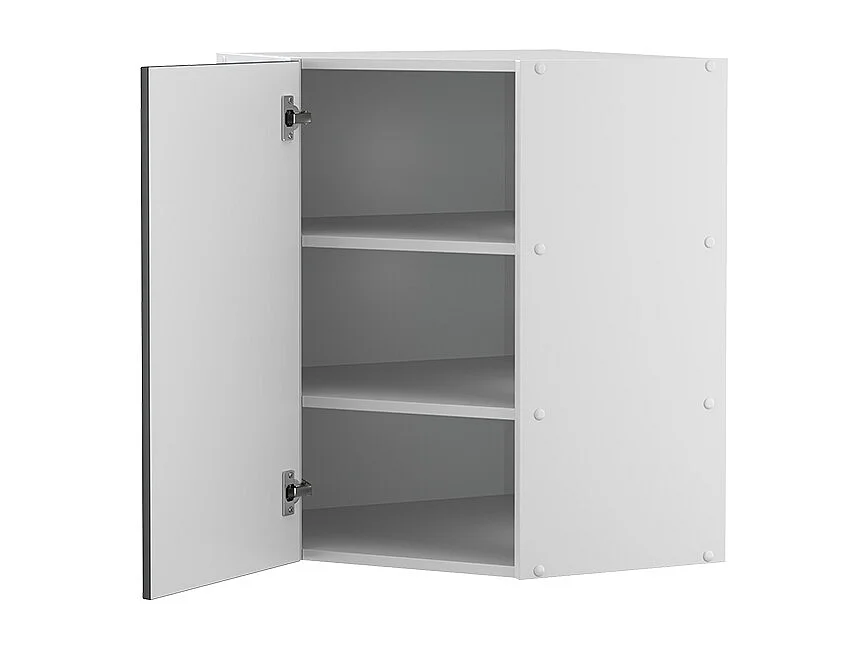 Elément haut de cuisine anthracite campagne 57x34.1x72 fame-line