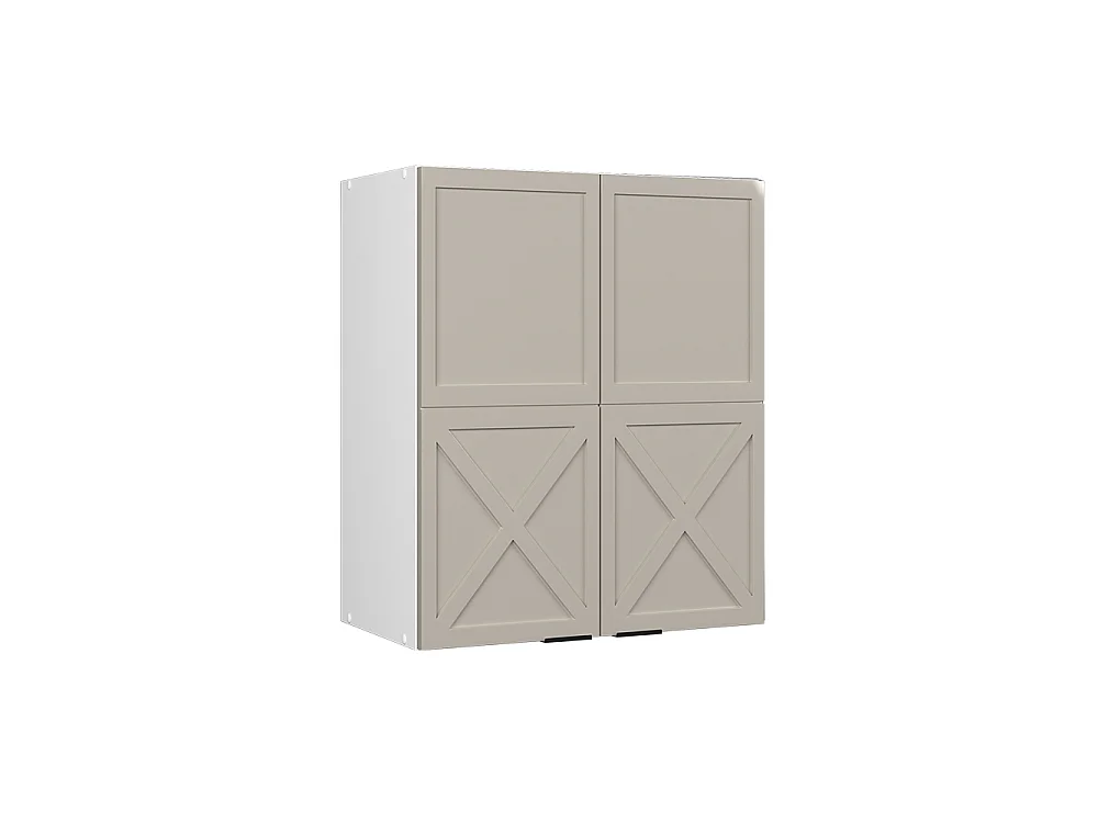 Elément haut de cuisine grisbeige 60x34.1x72 fame-line