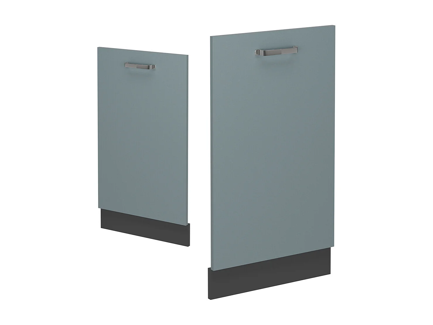 Pannello frontale della lavastoviglie grigio-blu 45x1.6x81.8 r-line