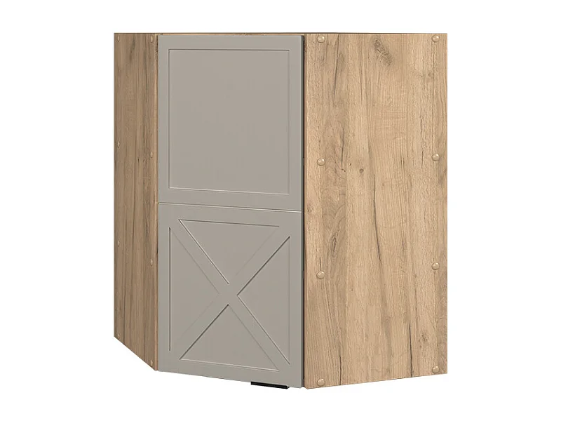 Elément haut de cuisine grisbeige 57x34.1x72 fame-line