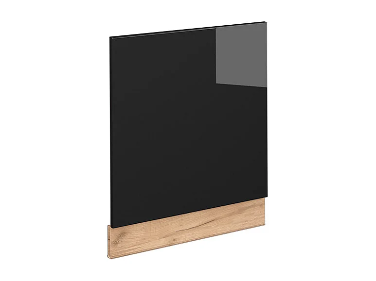 Frontblende schwarz eiche hochglanz 60x1.6x67.4 fame-line