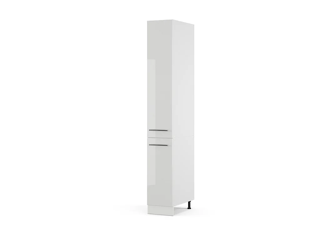 Meuble haute de cuisine blanc haute brillance 30x58x206.8 fame-line