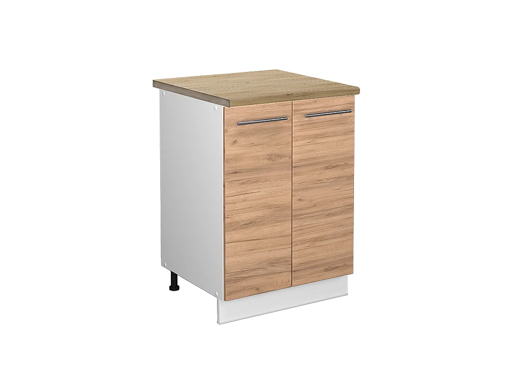 Mobiletto base cucina Rovere dorato 60x60x82 fame-line