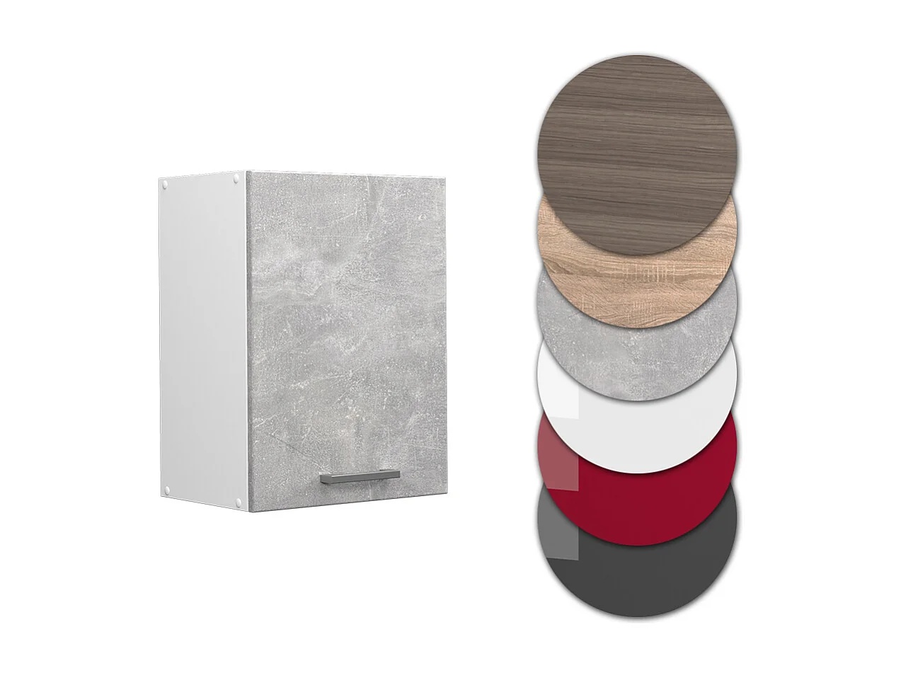 Elément haut de cuisine béton 45x31x60 r-line