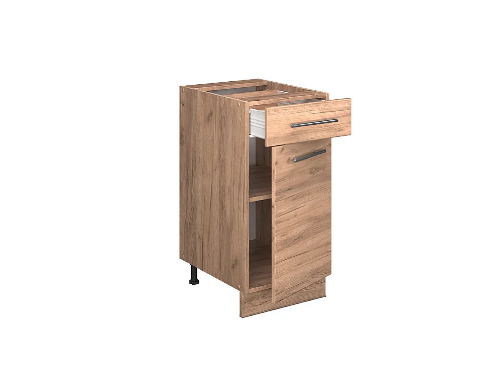 Mobiletto base per cucina Rovere dorato 40x60x82 fame-line