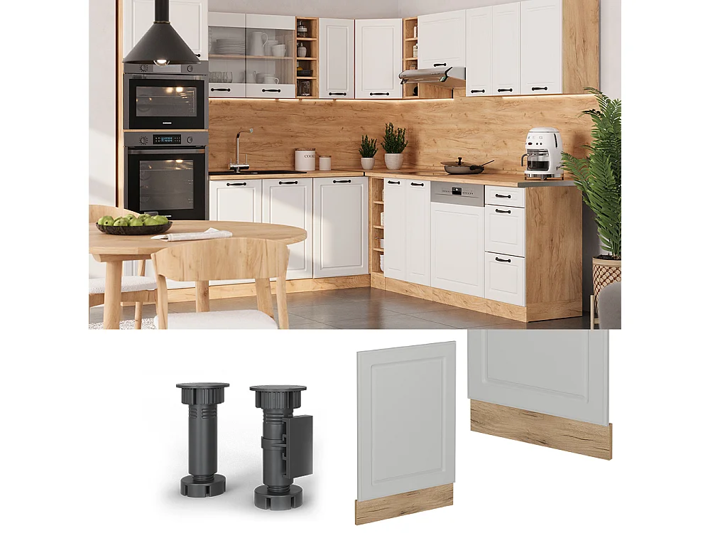 Panel frontal blanco casa de campo 45x1.6x57.2 r-line