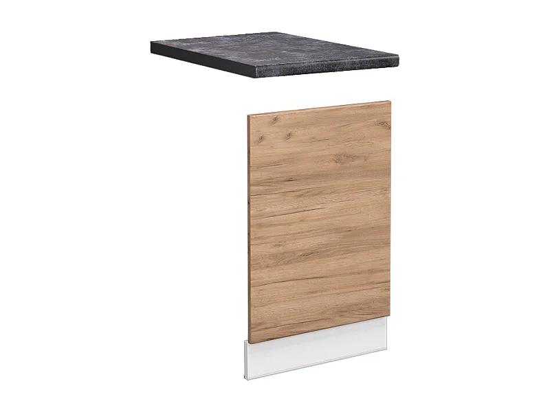 Panel frontal roble dorado 45x1.6x67.4 fame-line