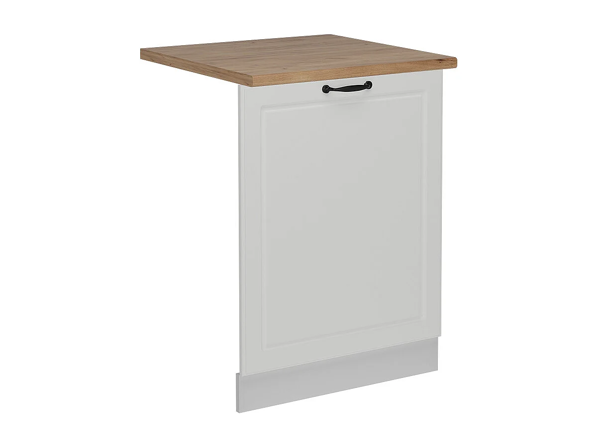 Pannello frontale della lavastoviglie bianco casa di campagna 60x1.6x81.8 r-line