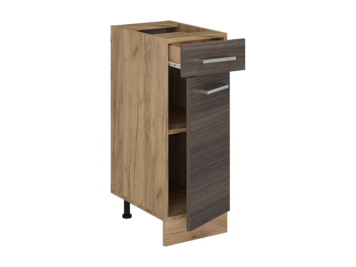 Mueble bajo de cocina gris noble 30x60x81.6 r-line