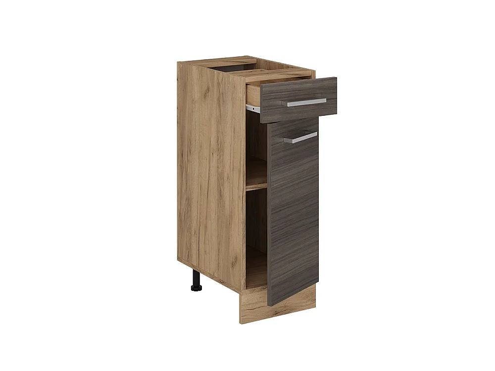 Kitchen base cabinet noble gray 30x60x81.6 r-line