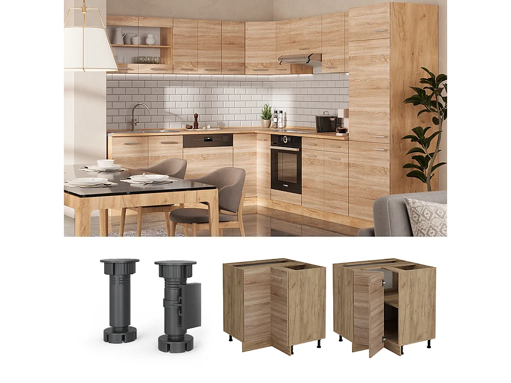 Meuble dangle sonoma 75.6x60x81.6 r-line