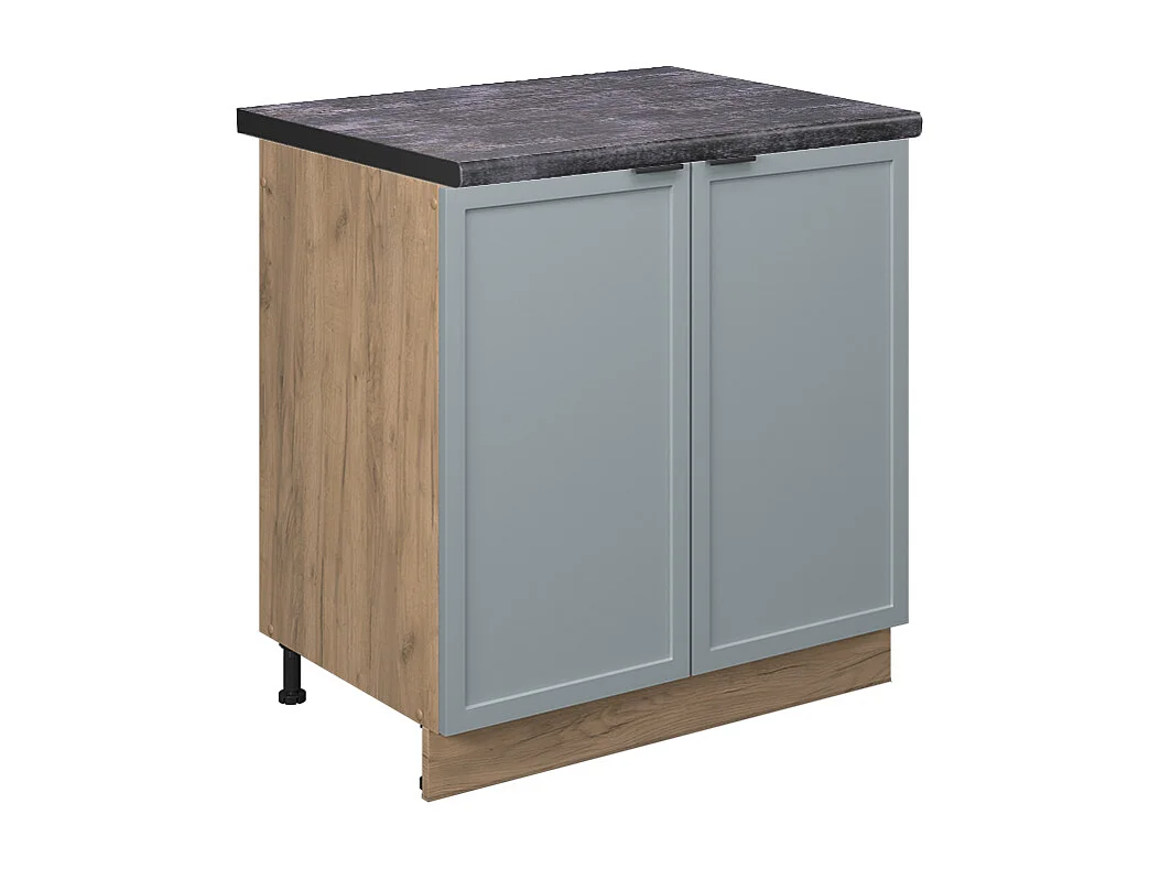 Spülenunterschrank hellblau-grau 80x60x82 fame-line