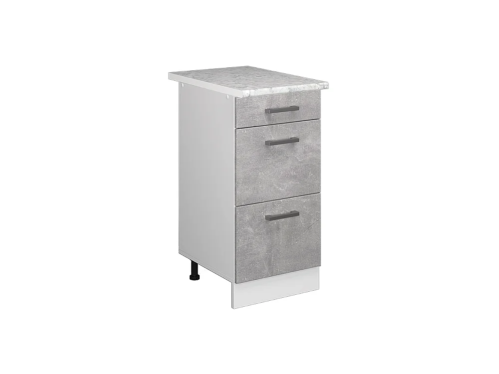 Meuble cuisine béton 40x60x81.6 r-line