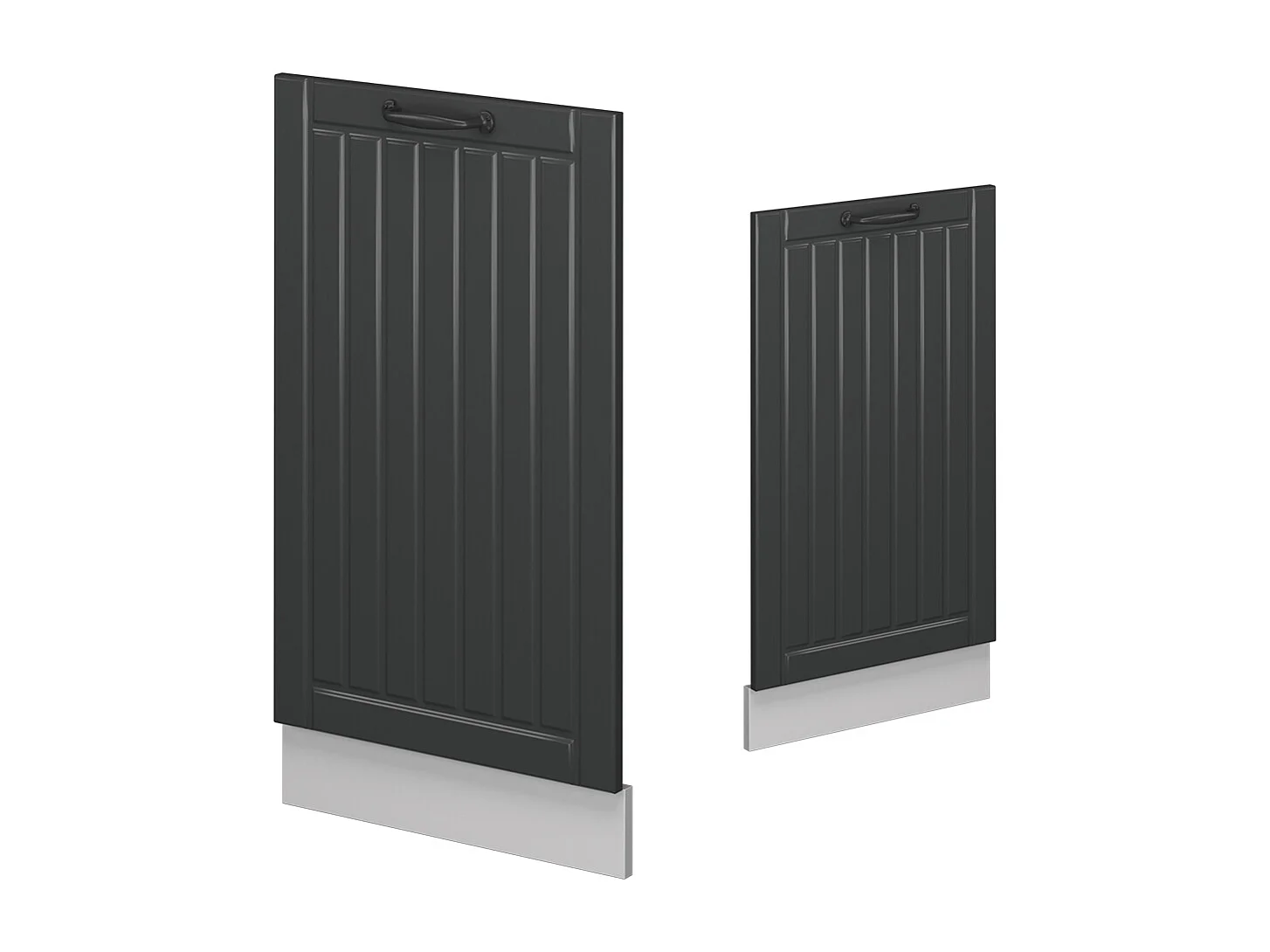 Panel przedni zmywarki antracytowy domek wiejski 45x1.6x81.8 fame-line